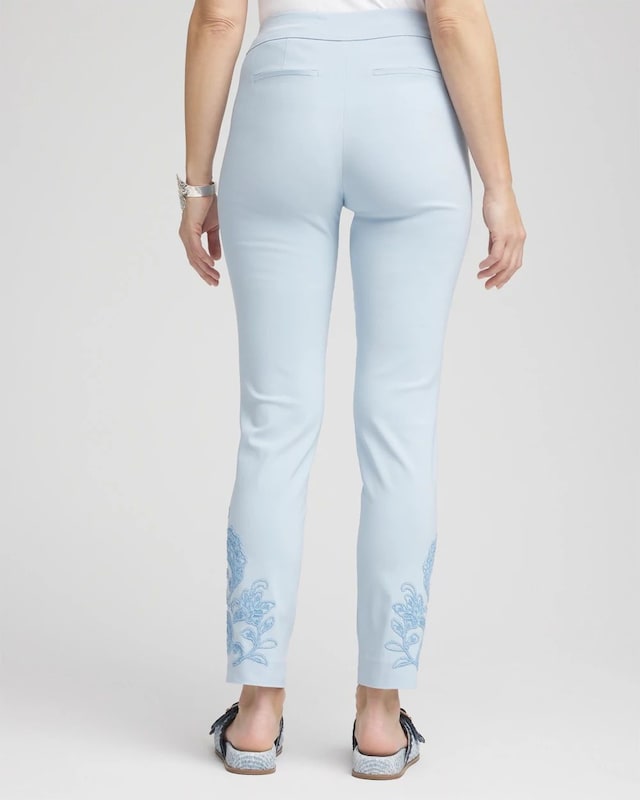Brigitte Embroidered Ankle Pants - image 3